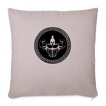 spartan_01 - Housse de coussin décorative 45 x 45 cm - taupe clair - Devant