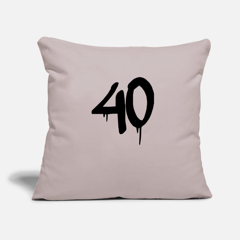 40 Sofa pillowcase 17,3'' x 17,3'' (45 x 45 cm)