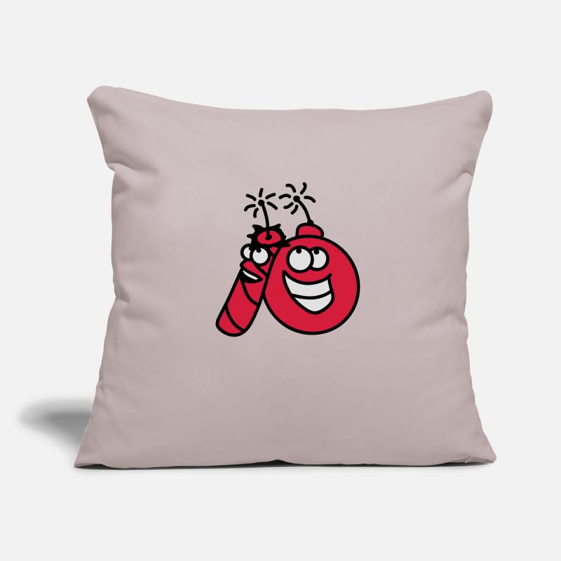 explosive Housse de coussin décorative 45 x 45 cm