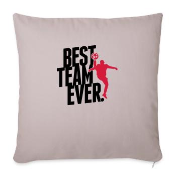 Best team ever - football - soccer soccer game - Sofa pillowcase 17,3'' x 17,3'' (45 x 45 cm) - light taupe - Front