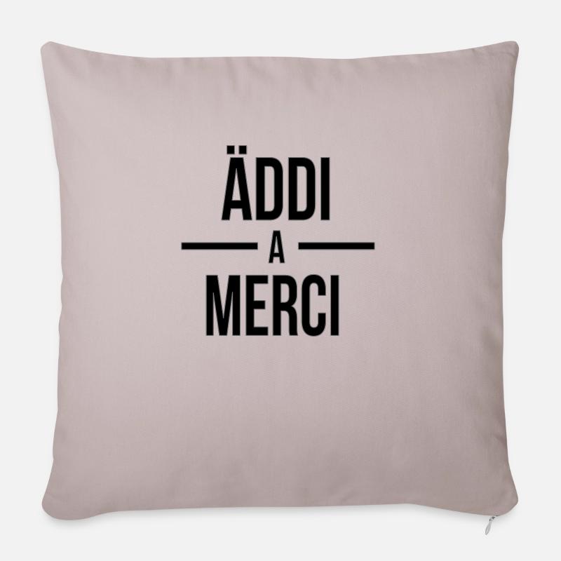 addi2 - Sofakissenbezug 45 x 45 cm - helles Taupe