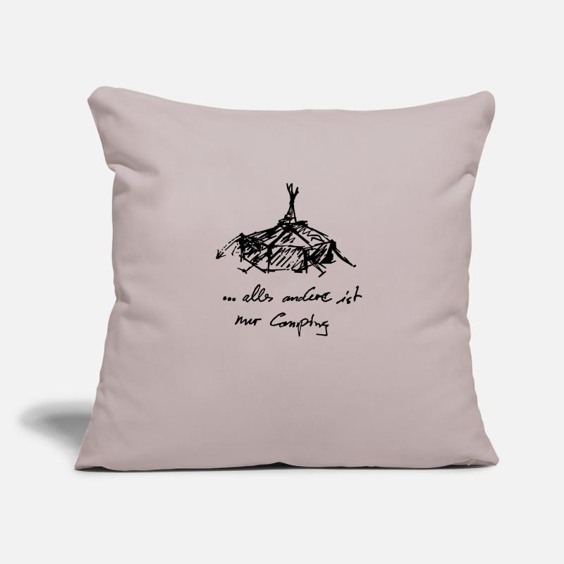 ... Everything else is just camping Sofa pillowcase 17,3'' x 17,3'' (45 x 45 cm)