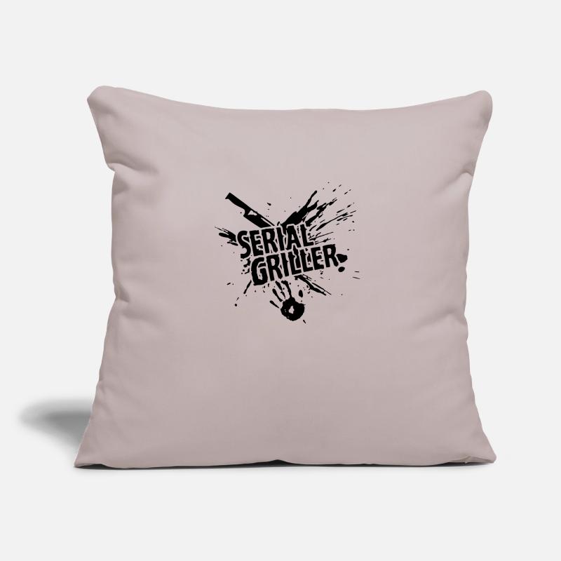 SERIAL GRILLER - BBQ Sofa pillowcase 17,3'' x 17,3'' (45 x 45 cm)