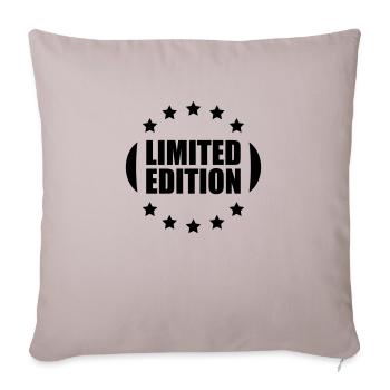 Limited Edition Design - Housse de coussin décorative 45 x 45 cm - taupe clair - Devant