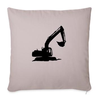 bagger - Sofakissenbezug 45 x 45 cm - helles Taupe - Vorne
