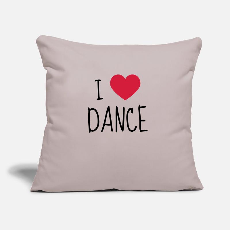 Danse Danseur Danseuse Ballet Opéra Housse de coussin décorative 45 x 45 cm