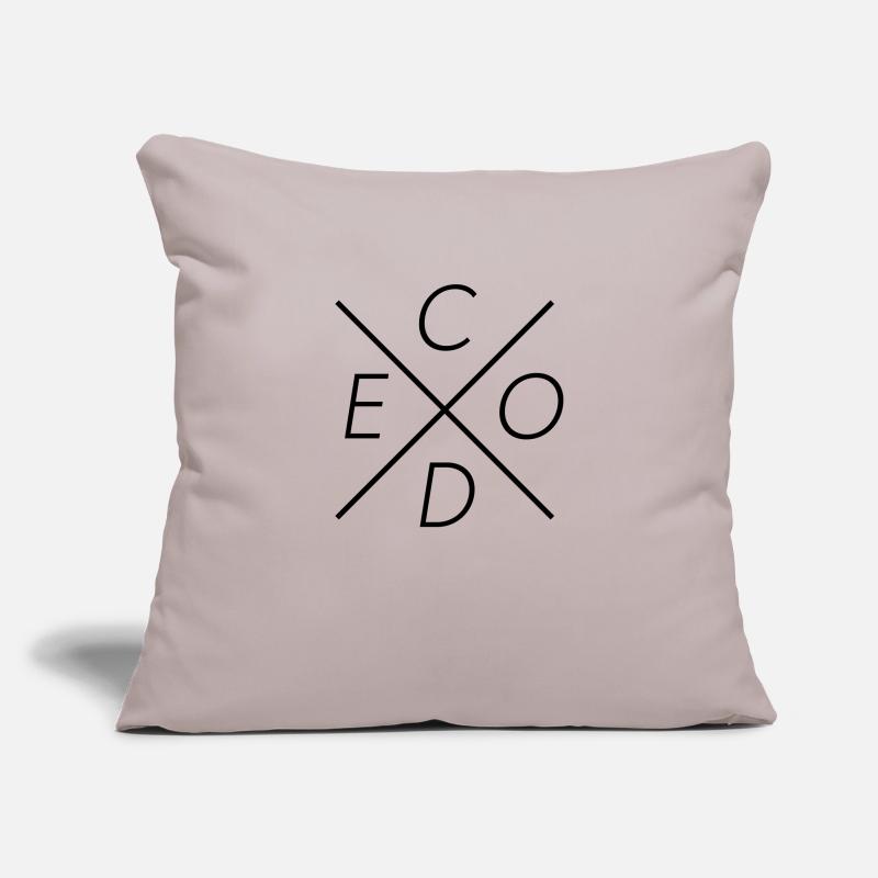 code Sofa pillowcase 17,3'' x 17,3'' (45 x 45 cm)