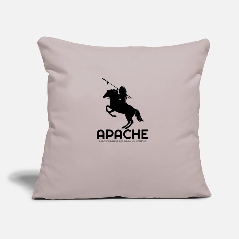 Tout sur Apache, Apache Indian, Apache hoodies, A Housse de coussin décorative 45 x 45 cm