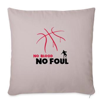 Basket-ball Basketball Basket - Housse de coussin décorative 45 x 45 cm - taupe clair - Devant