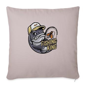 Barsch - Sofakissenbezug 45 x 45 cm - helles Taupe - Vorne