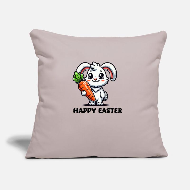 hase rabbit comic Sofakissenbezug 45 x 45 cm