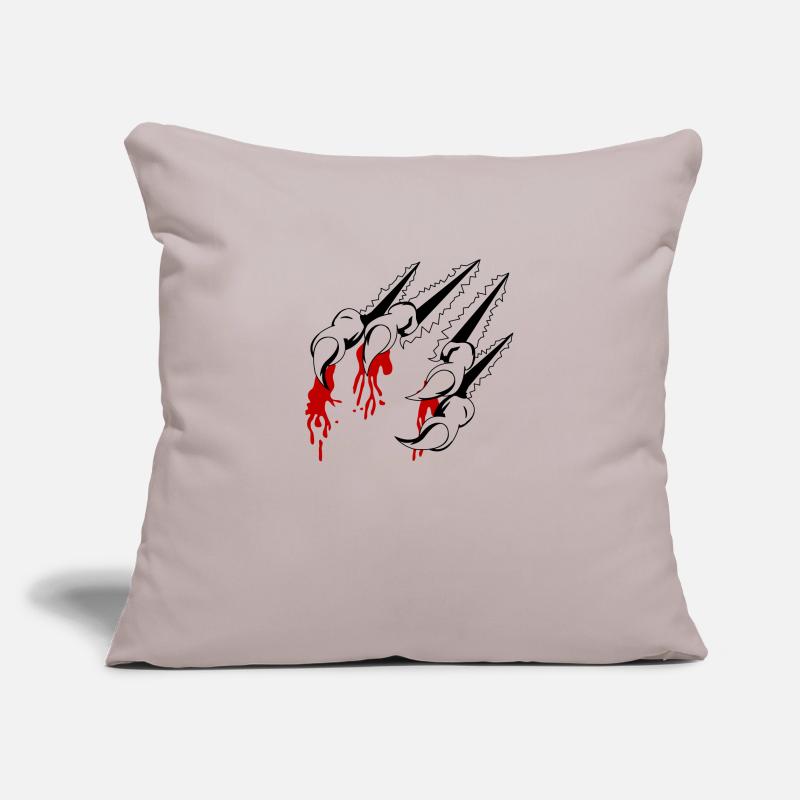 claws 01 Sofa pillowcase 17,3'' x 17,3'' (45 x 45 cm)