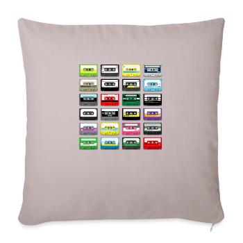 K7 Artichok vintage - Sofa pillowcase 17,3'' x 17,3'' (45 x 45 cm) - light taupe - Front