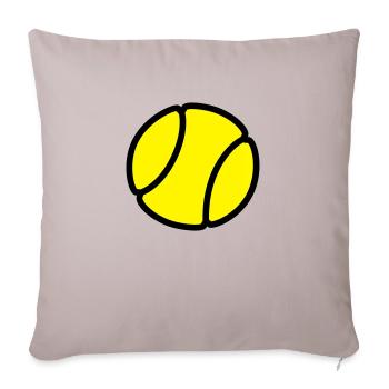 tennis - Sofa pillowcase 17,3'' x 17,3'' (45 x 45 cm) - light taupe - Front