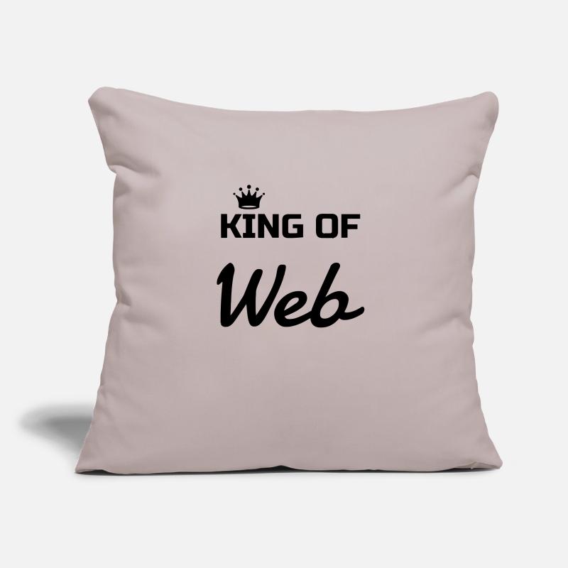 Webmaster Internet Web Geek Website Sofa pillowcase 17,3'' x 17,3'' (45 x 45 cm)
