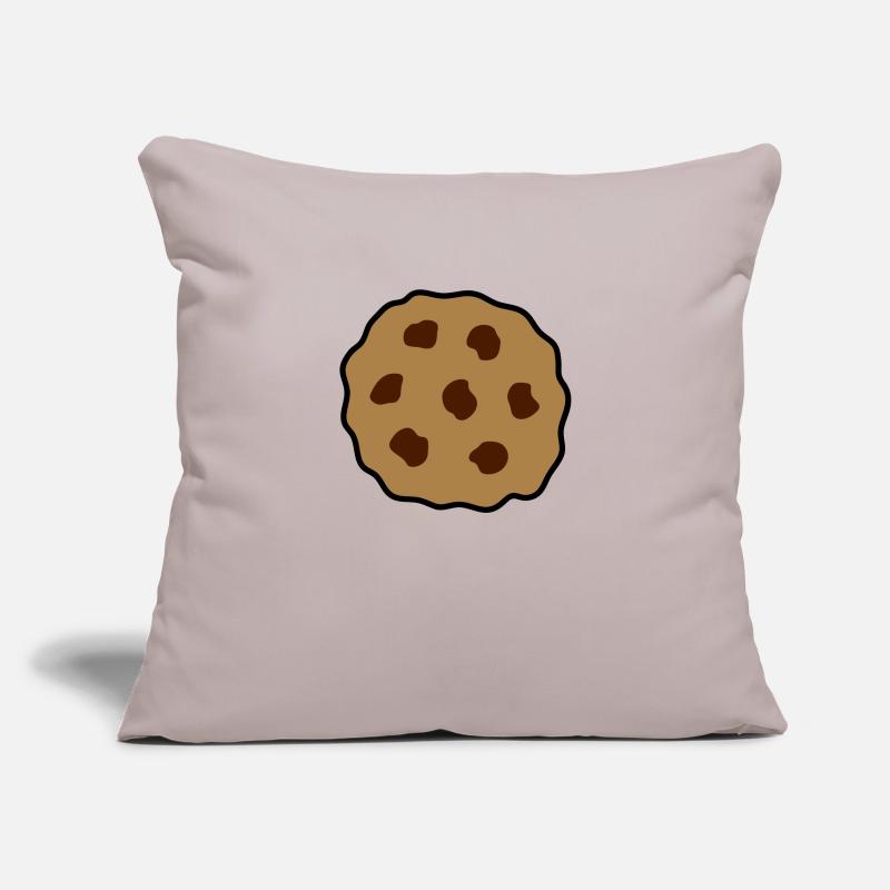 biscuit biscuit biscuits Housse de coussin décorative 45 x 45 cm