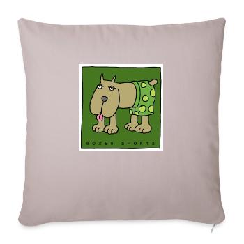 caleçon - Housse de coussin décorative 45 x 45 cm - taupe clair - Devant