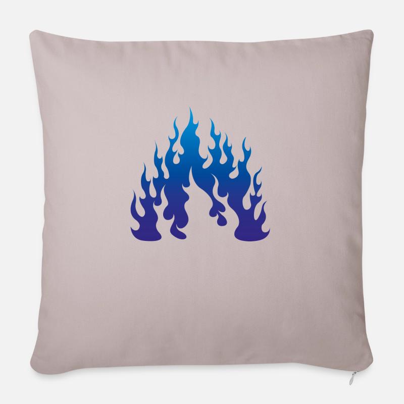 Blueflame - Sofakissenbezug 45 x 45 cm - helles Taupe