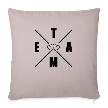 Team Herats - Sofa pillowcase 17,3'' x 17,3'' (45 x 45 cm) - light taupe - Front