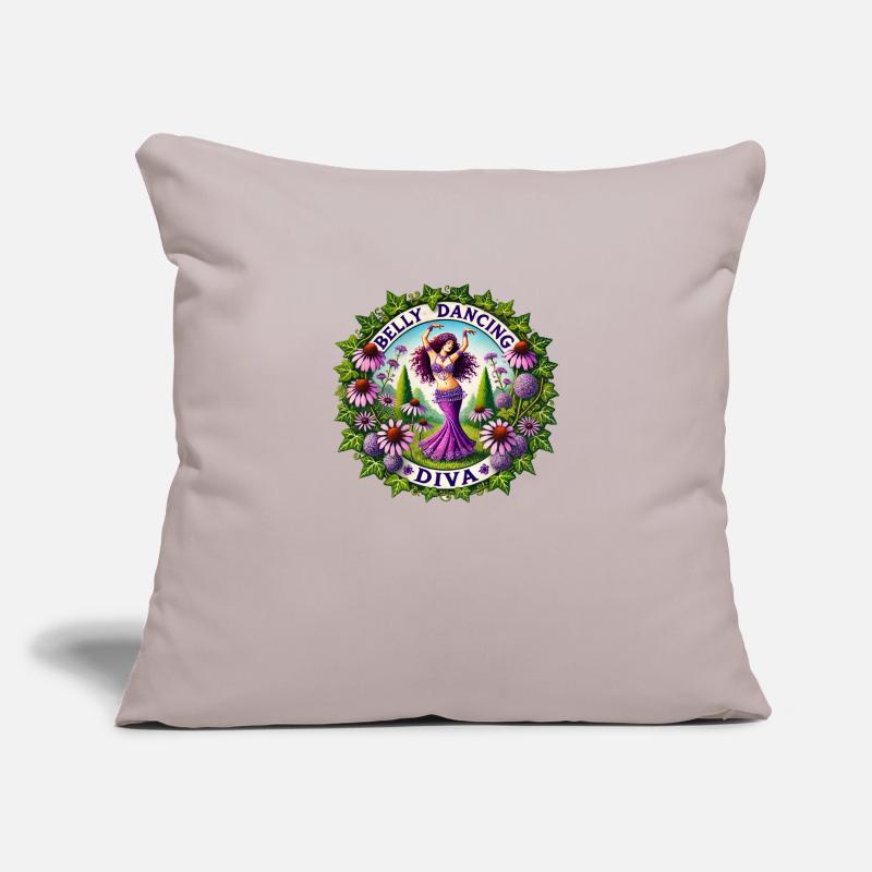 Belly Dancing Diva Sofa pillowcase 17,3'' x 17,3'' (45 x 45 cm)