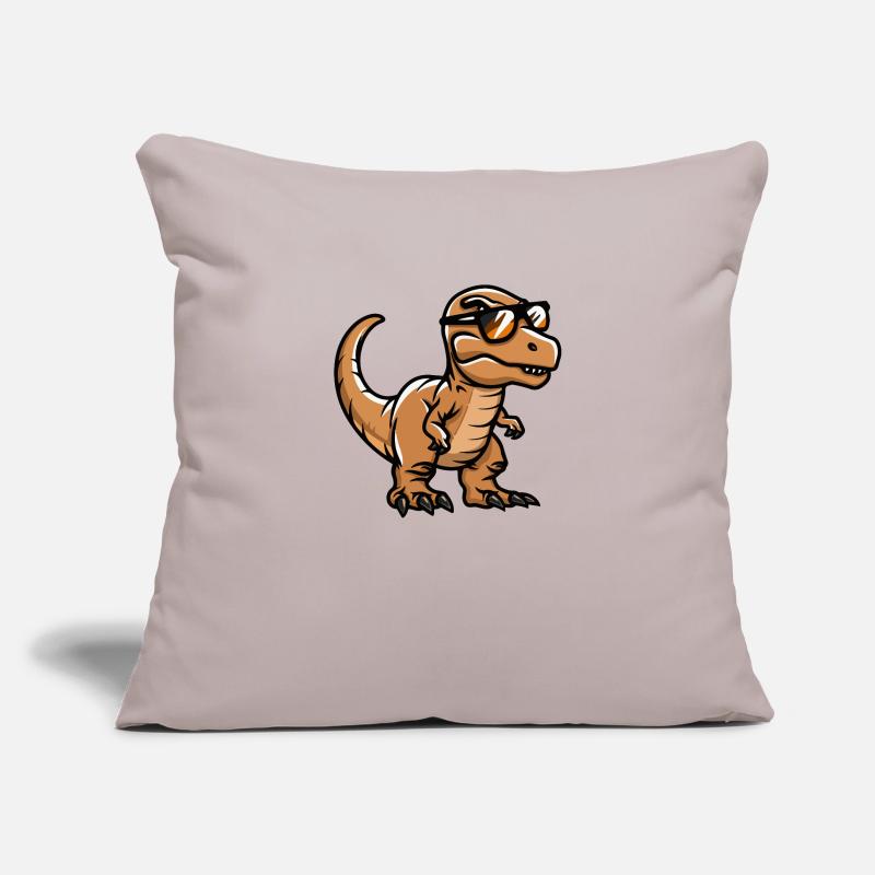 Dinosaurier T-Rex Comic Cool Sofakissenbezug 45 x 45 cm