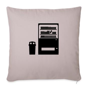 tokyo getränkeautomat - Sofakissenbezug 45 x 45 cm - helles Taupe - Vorne
