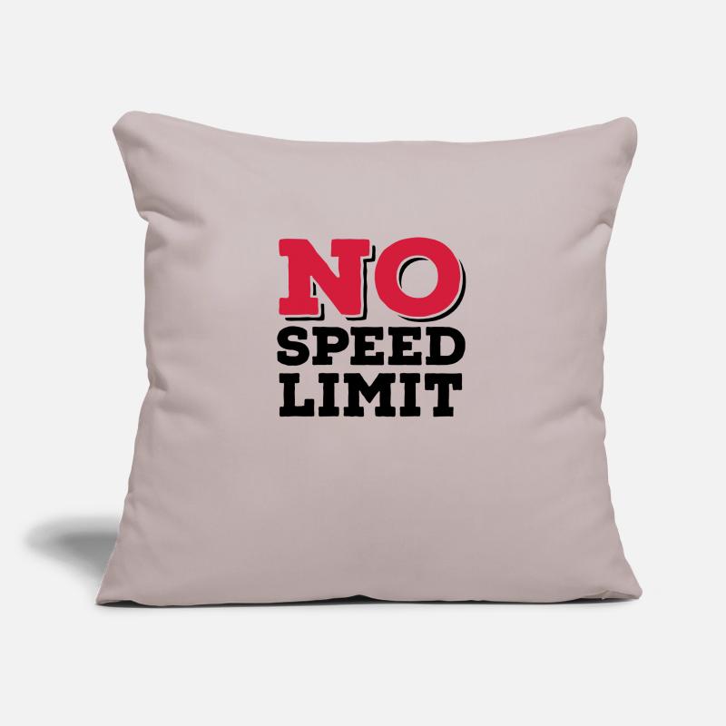 speed2 Housse de coussin décorative 45 x 45 cm