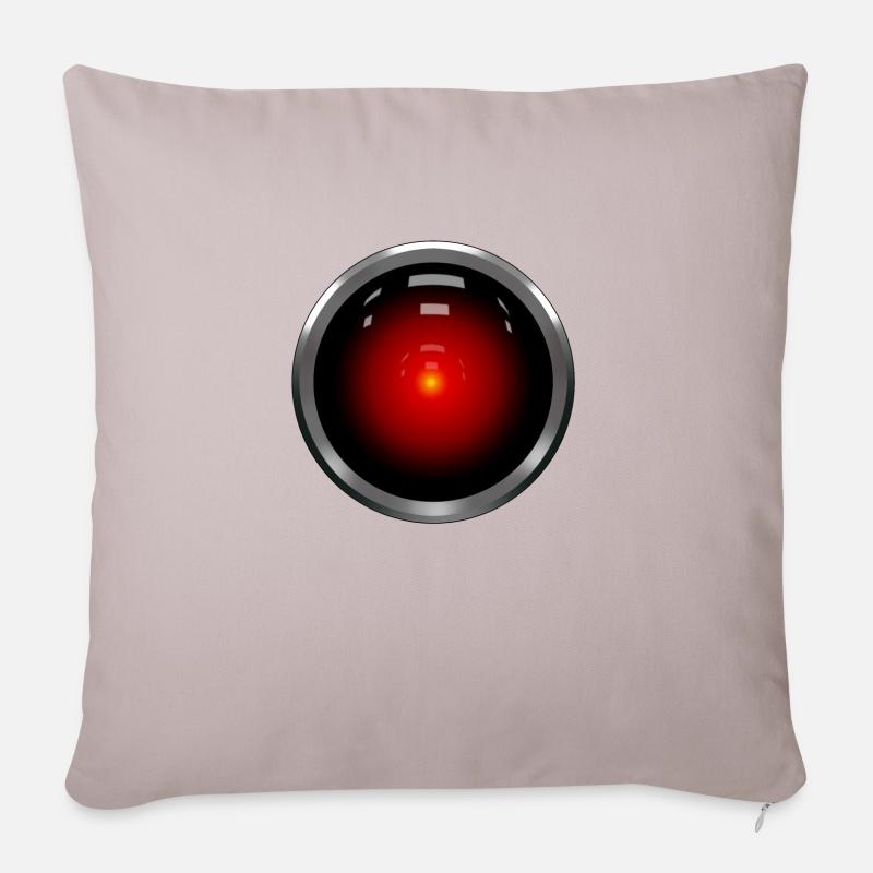 Hal 3000 - Sofakissenbezug 45 x 45 cm - helles Taupe