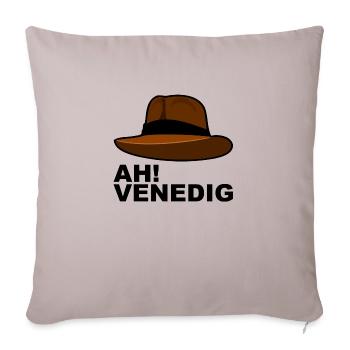 venedig - Sofakissenbezug 45 x 45 cm - helles Taupe - Vorne