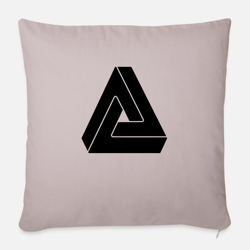 Geek - Sofakissenbezug 45 x 45 cm - helles Taupe