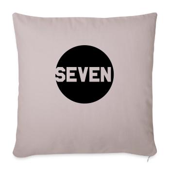 seven___f1 - Housse de coussin décorative 45 x 45 cm - taupe clair - Devant