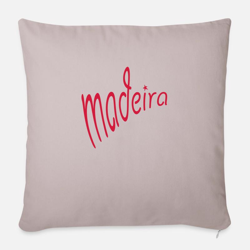 Madeira - Sofakissenbezug 45 x 45 cm - helles Taupe