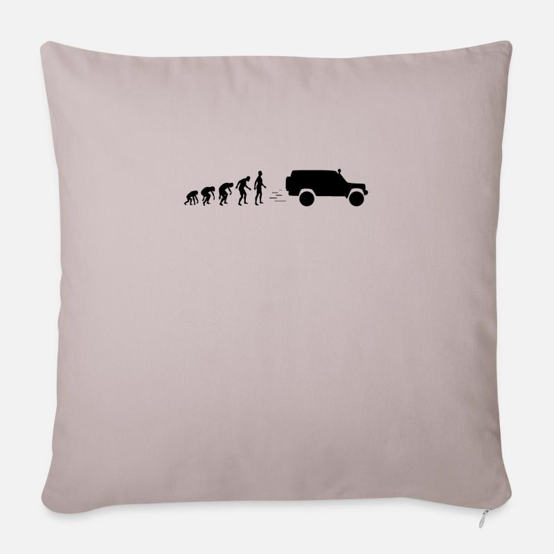 Evolution 4x4 Land Cruiser-Style - Sofakissenbezug 45 x 45 cm - helles Taupe