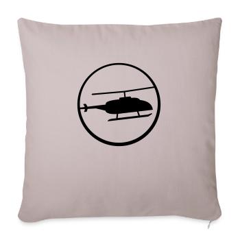 Création de Logo de Heli Kreis - Housse de coussin décorative 45 x 45 cm - taupe clair - Devant