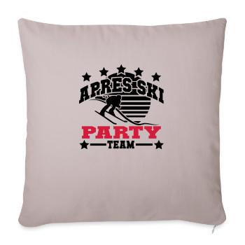 apres_ski_7_2f - Sofakissenbezug 45 x 45 cm - helles Taupe - Vorne