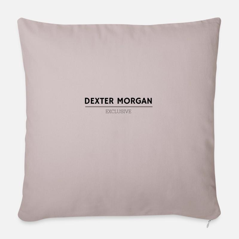 Dexter Morgan Exclusive - Sofakissenbezug 45 x 45 cm - helles Taupe