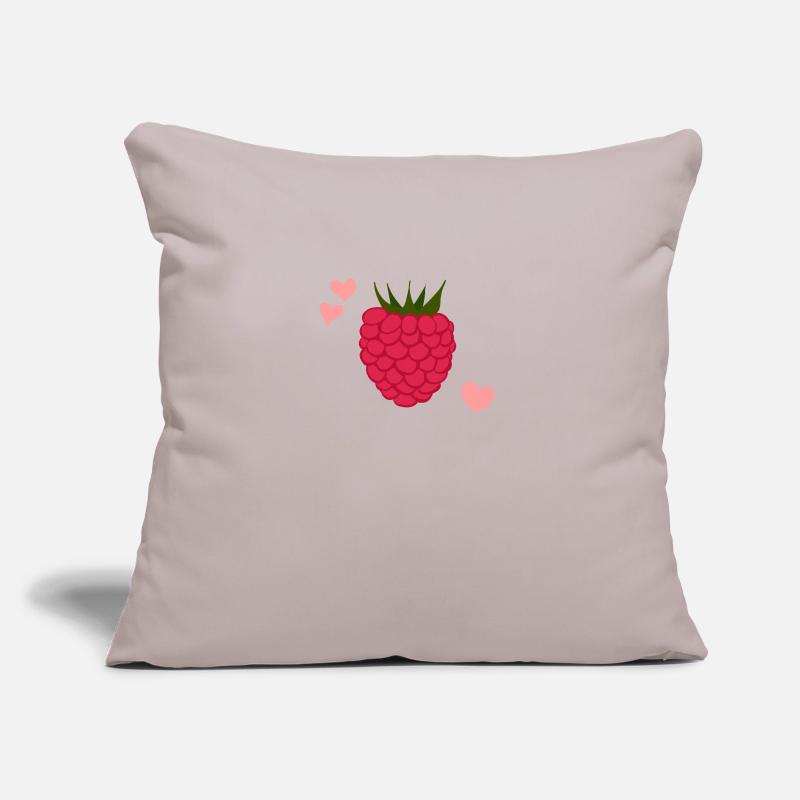 raspberry Sofa pillowcase 17,3'' x 17,3'' (45 x 45 cm)