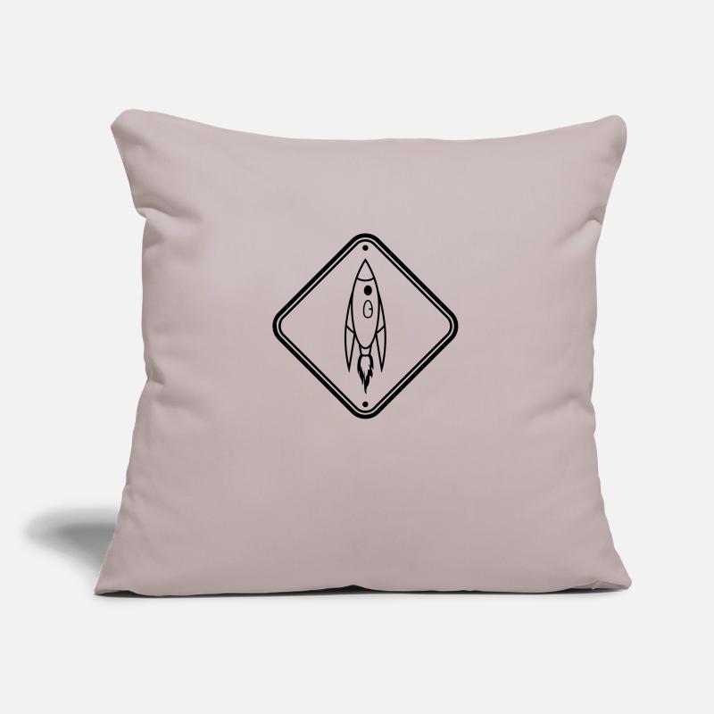 Shield Note Rocket Sofa pillowcase 17,3'' x 17,3'' (45 x 45 cm)