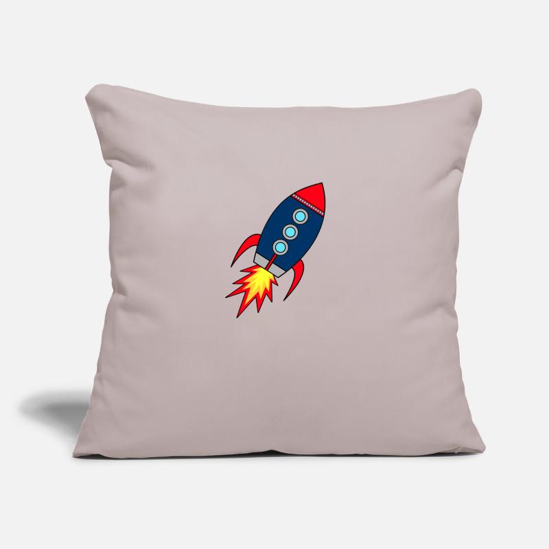 Rocket * rocket launches Sofa pillowcase 17,3'' x 17,3'' (45 x 45 cm)