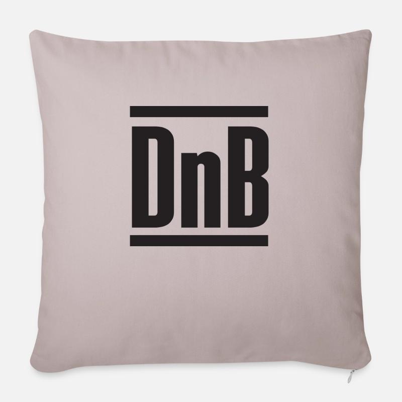 DnB - Sofakissenbezug 45 x 45 cm - helles Taupe