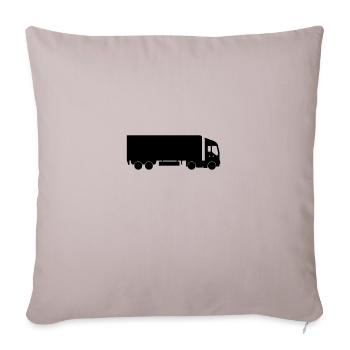 Truck - Sofakissenbezug 45 x 45 cm - helles Taupe - Vorne