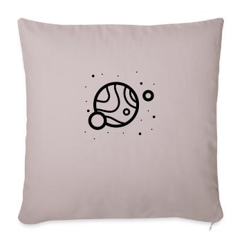 The Universe - Sofa pillowcase 17,3'' x 17,3'' (45 x 45 cm) - light taupe - Front
