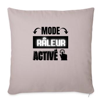 mode râleur - Housse de coussin décorative 45 x 45 cm - taupe clair - Devant