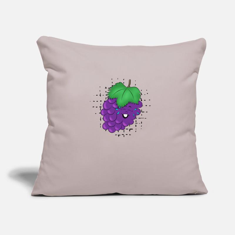 S’amuser avec Grape Housse de coussin décorative 45 x 45 cm
