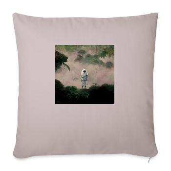 Lonely Voyager 080 - Sofakissenbezug 45 x 45 cm - helles Taupe - Vorne