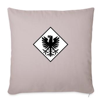 Värmland - Sofakissenbezug 45 x 45 cm - helles Taupe - Vorne