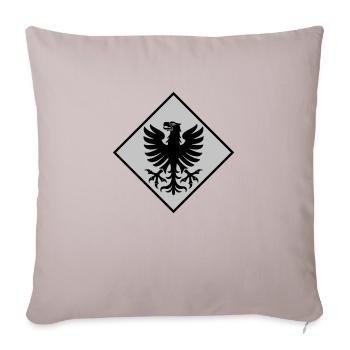 Värmland - Sofakissenbezug 45 x 45 cm - helles Taupe - Vorne