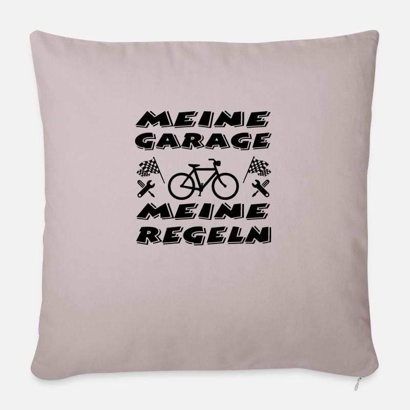 Garage - Sofakissenbezug 45 x 45 cm - helles Taupe