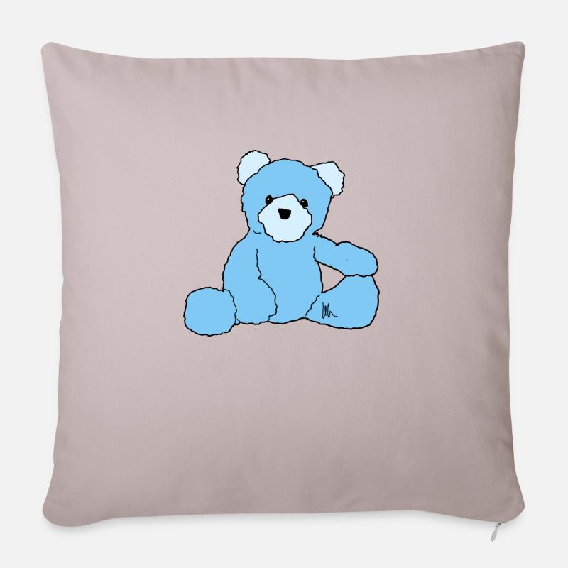 Teddy - Sofakissenbezug 45 x 45 cm - helles Taupe