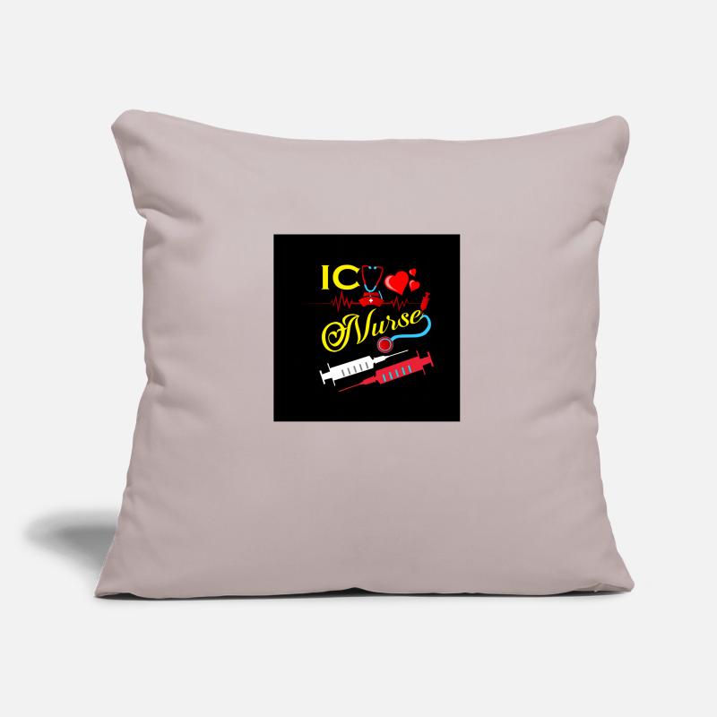Conception de l’injection infirmière Housse de coussin décorative 45 x 45 cm